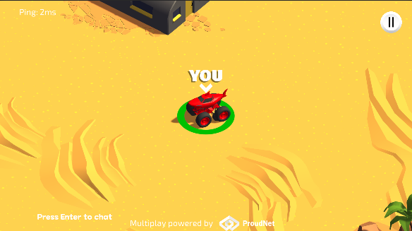 Unity Game Initial Screen