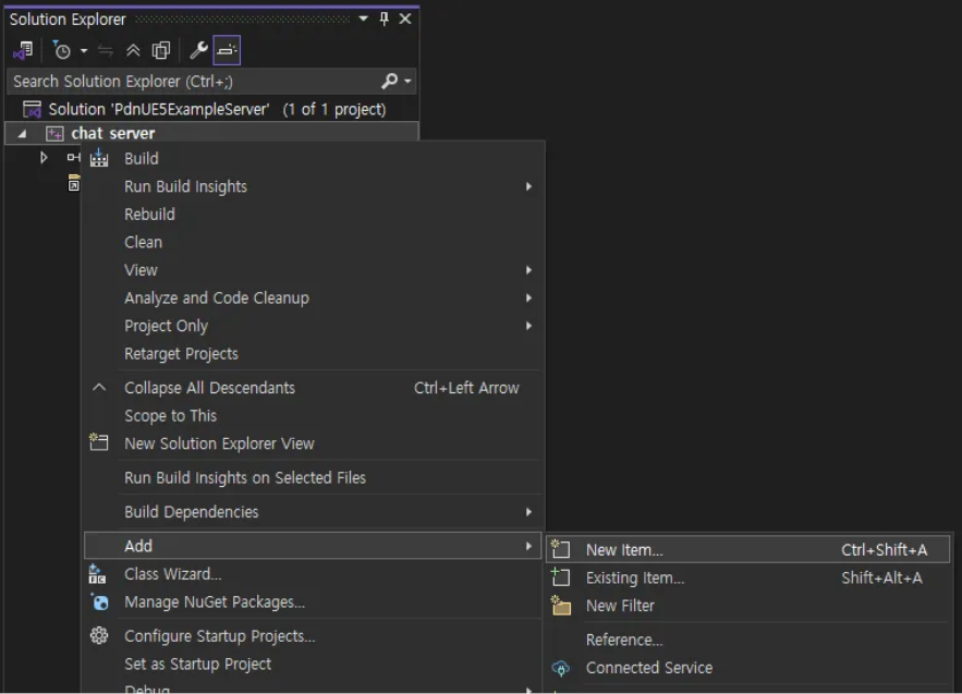 Adding Project Files