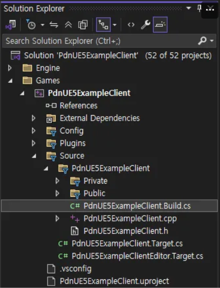 Build.cs File Location