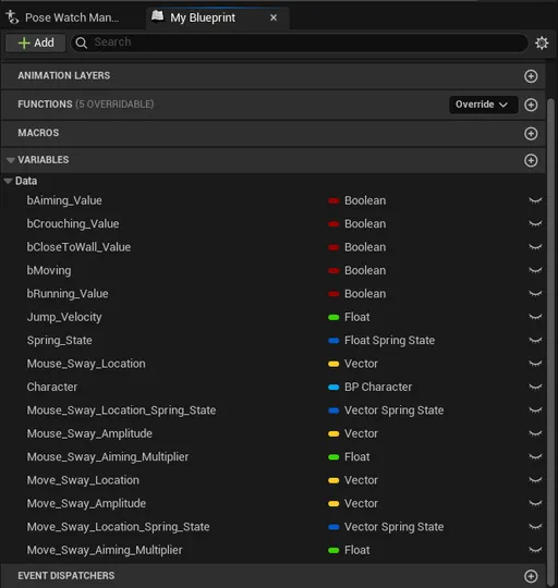 Update Animation Parameter Node