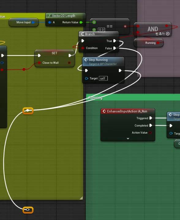 Route Node Movement