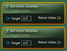 Position/Rotation Node Addition