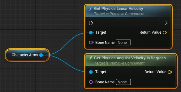 Velocity/Angular Velocity Nodes
