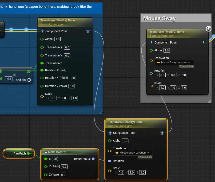 Transform Bone Node Application