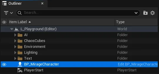 MirageCharacter Instance Removal